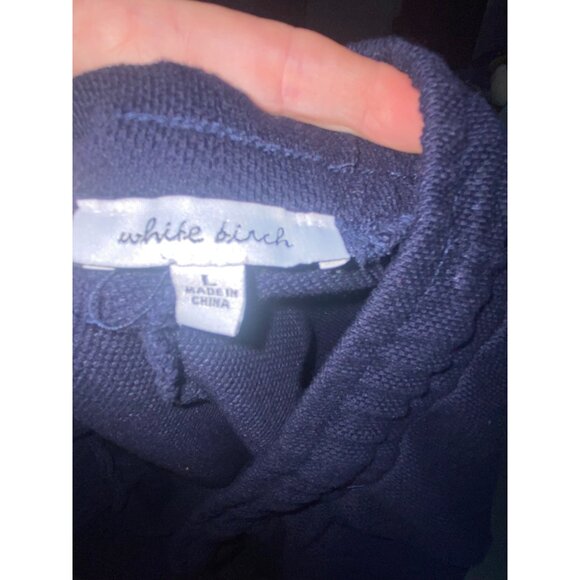 White Birch Navy Blue Size‎ Large Drawstring Style P40075 Women's Shorts - Picture 4 of 7